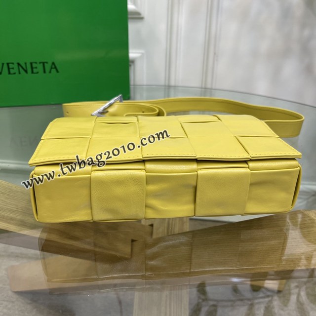 Bottega veneta高端女包 KF0022 寶緹嘉CASSETTE五格油臘皮女包 BV經典款小牛皮編織單肩斜挎包  gxz1350